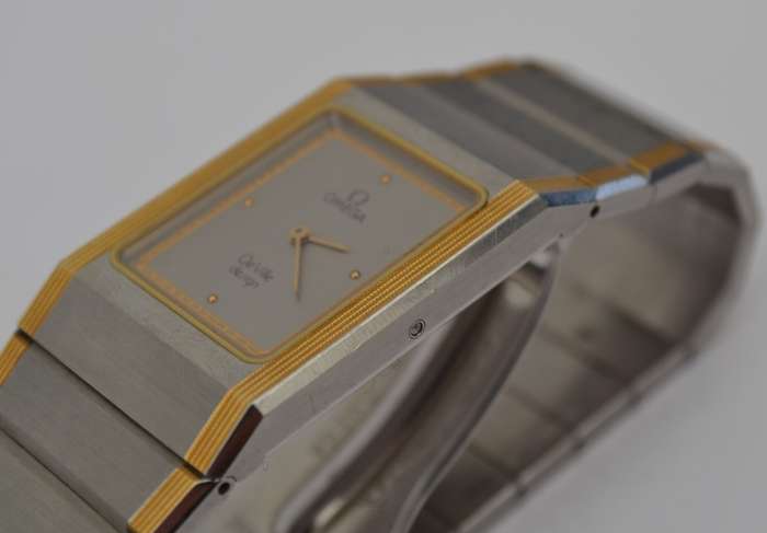 1982 Omega Deville Unisex Stainless Steel 18ct wristwatch -  rare as per photo