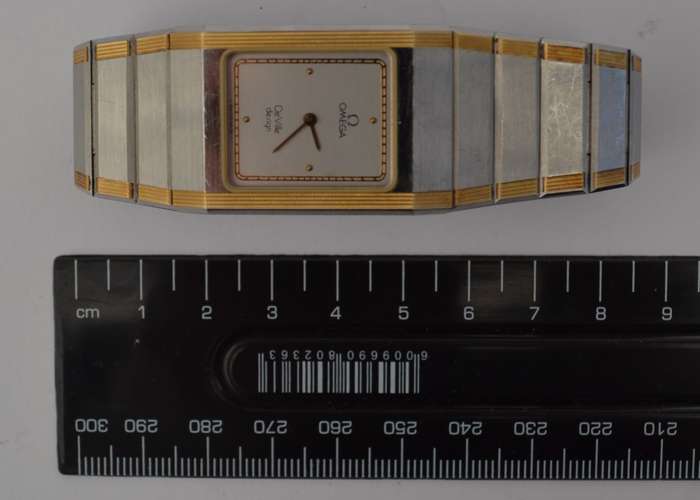 1982 Omega Deville Unisex Stainless Steel 18ct wristwatch -  rare as per photo