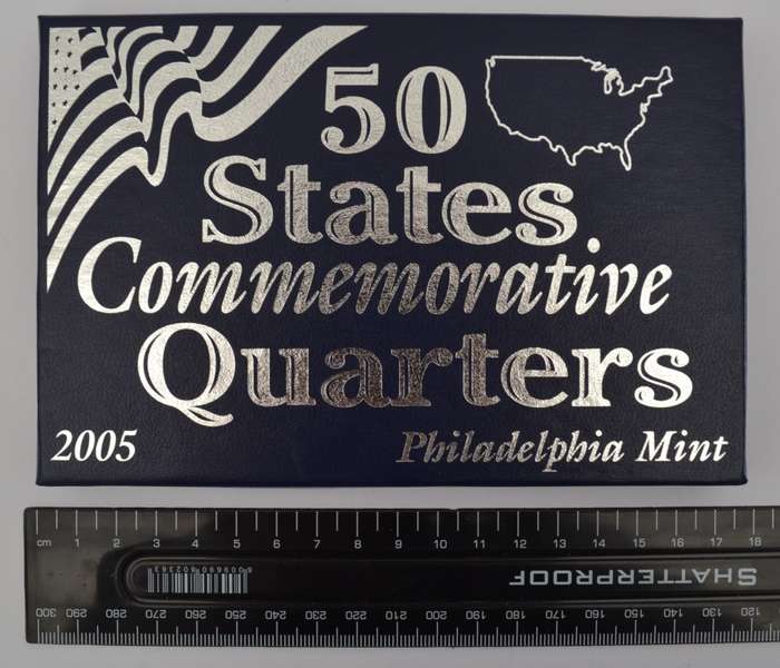 2005 USA 50 States Commemorative Quarters Philadelphia Mint as per photo