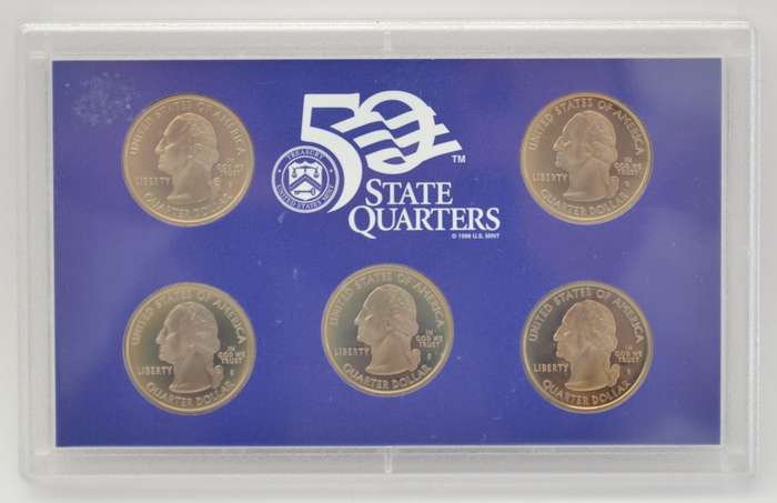 2006 USA Quarters Proof Set as per photo