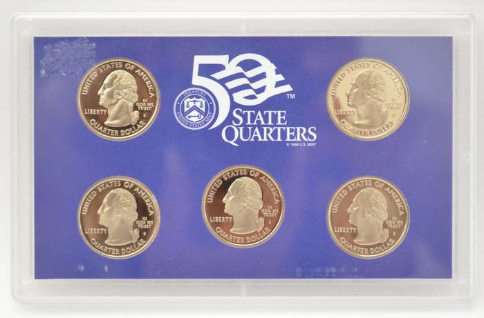 2006 USA Quarters Proof Set as per photo
