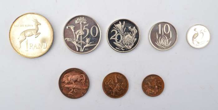 1970 SA Proof Set as per photo