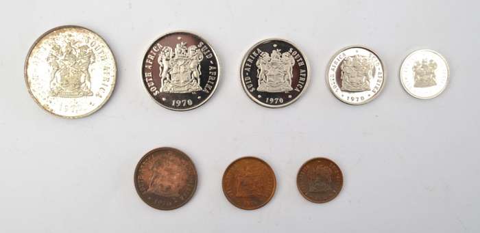 1970 SA Proof Set as per photo