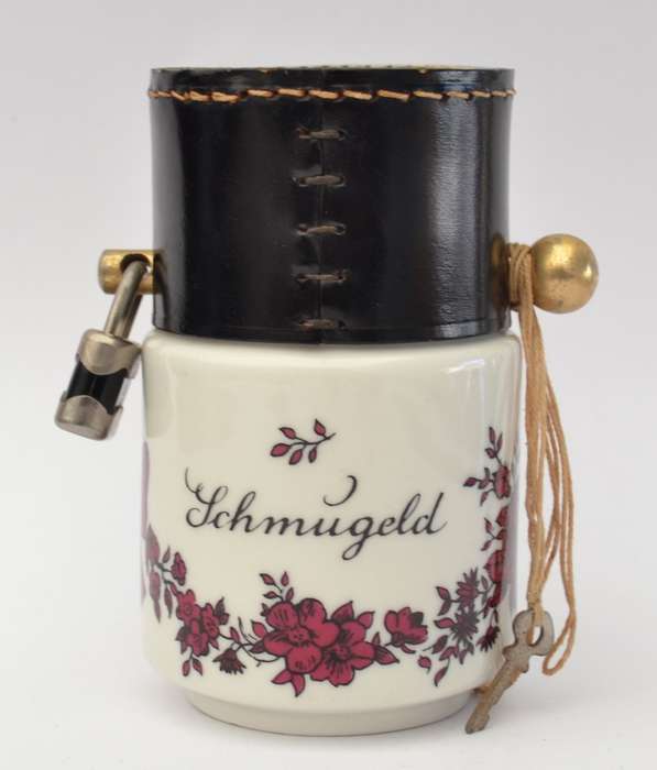 Vintage 1950`s Helmut Kruger Porcelain Money Box as per photo