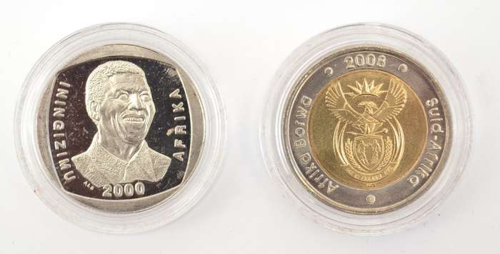 Nelson Mandela R5 Coin Set