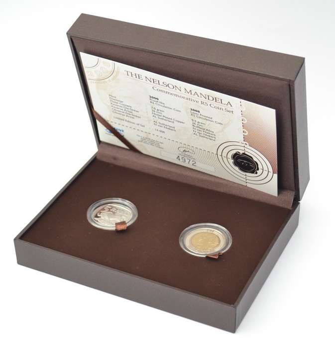 Nelson Mandela R5 Coin Set