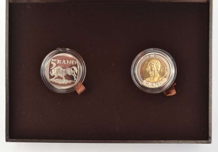 Nelson Mandela R5 Coin Set