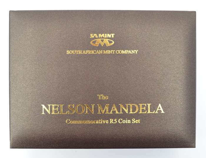 Nelson Mandela R5 Coin Set