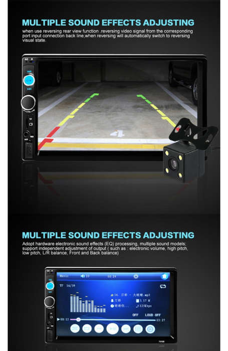 Car Radio + Reverse Camera