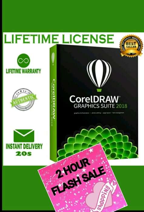 CorelDRAW X8 Graphics Suite 2018 Lifetime License KEY