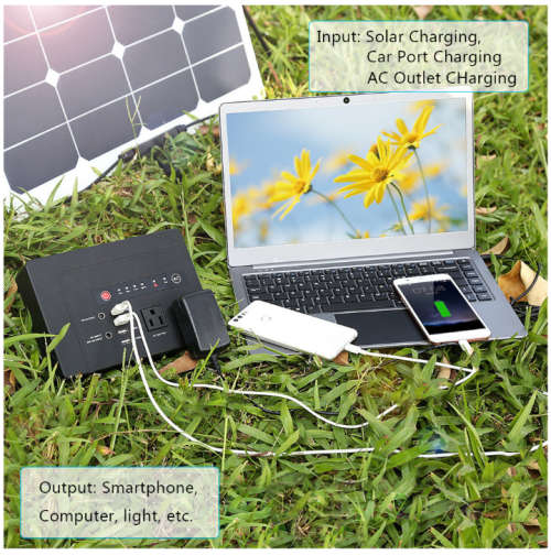 Powerbank Inverter 220V 200W 42000mah Pure Sine Wave