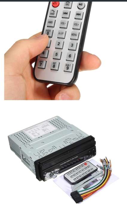Retractable Car Radio