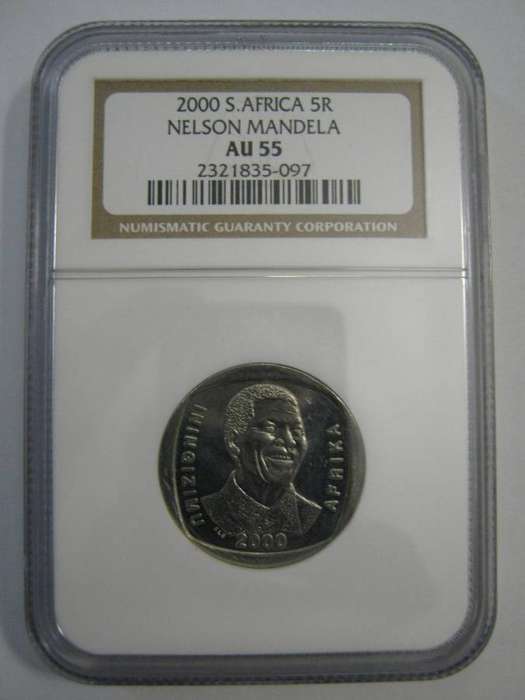### Nelson Mandela 2000 R5 Graded PF66 ULTRA CAMEO ### @@@ R1 START