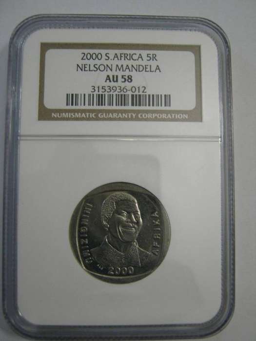 ### Nelson Mandela 2000 R5 Graded AU 58 ### @@@ R1 START