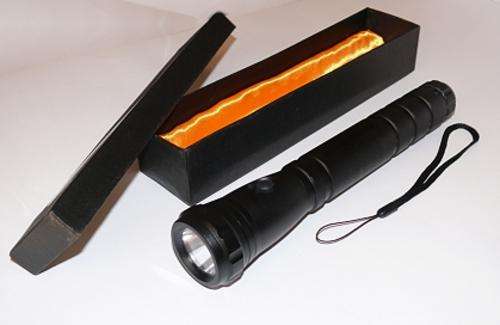 10W Cree police flash light - torch - Cree light last 100 000 hours - 200m vision brightness!