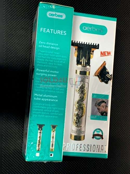 Hair Clipper & Beard Trimmer Rechargeable Cordless - Stylish Slim & Handy