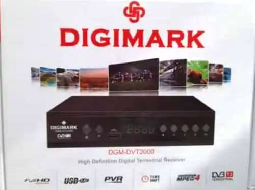 DIGIMARK DGM-DVT2000 High Definition Digital Set-Top Box With USB Interface & Remote