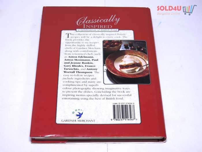 Classically Inspired: A Celebration of British Food by Celebrity Chefs