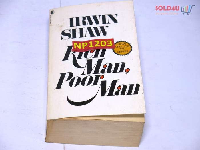 Rich Man Poor Man Book by Irwin Shaw