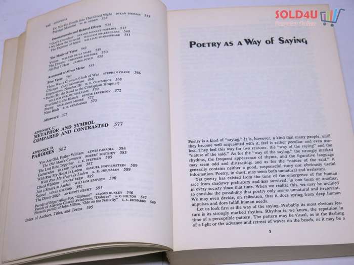 Understanding Poetry 4th edition - Brooks and Warren