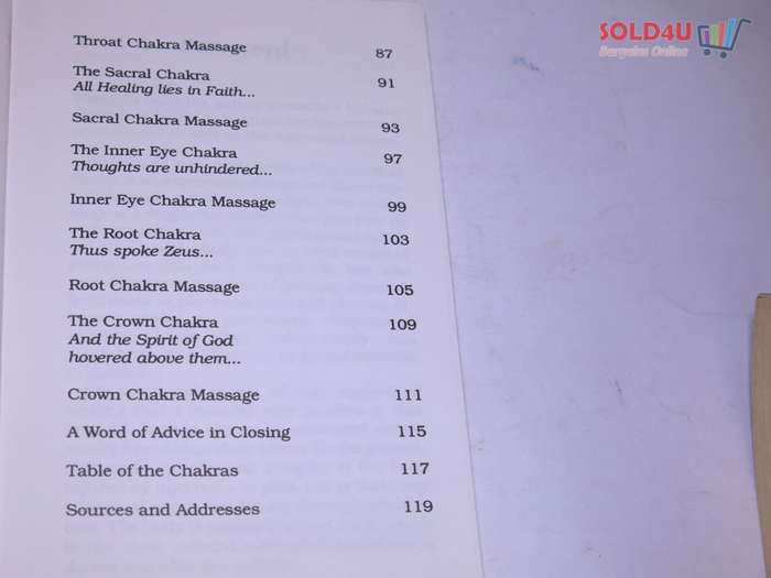 Chakra Energy Massage: Spiritual Evolution into the Subconscious Through Activation of the Energy