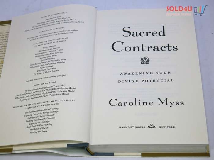 Sacred Contracts: Awakening Your Divine Potential by Caroline Myss