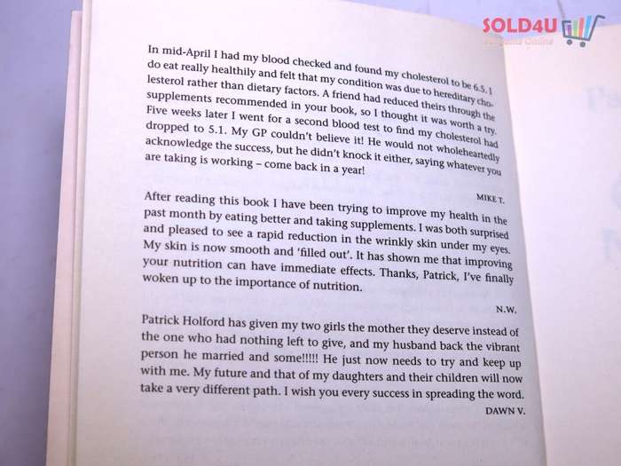 Patrick Holford`s New Optimum Nutrition Bible : The Book You Have to Read If You Care About