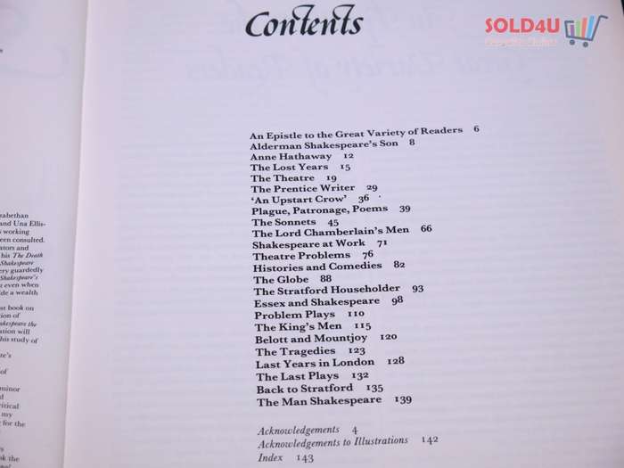 Shakespeare by Martin Fido