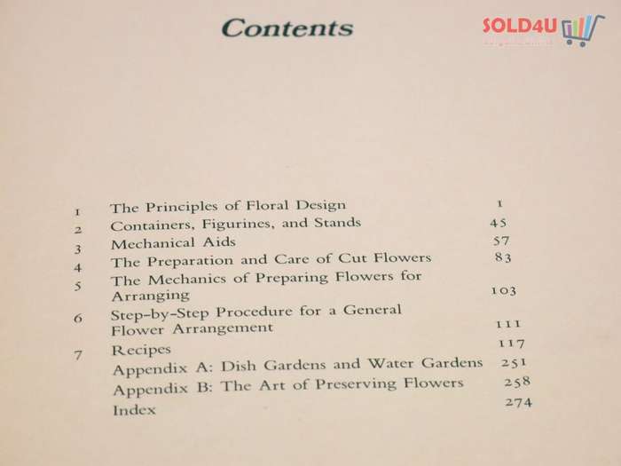Basic Guide to Flower Arranging by Florence Bell Hillier