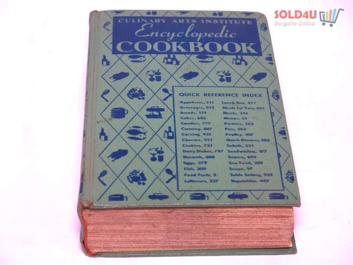 Encyclopedic Cookbook - Culinary Arts Institute - Ed. Ruth Berolzheimer - 1949