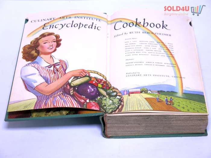 Encyclopedic Cookbook - Culinary Arts Institute - Ed. Ruth Berolzheimer - 1949