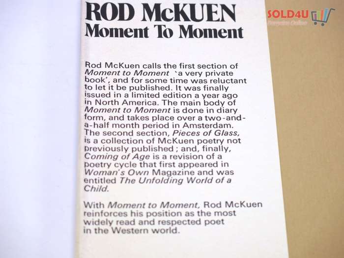 Moment to Moment by Rod McKuen