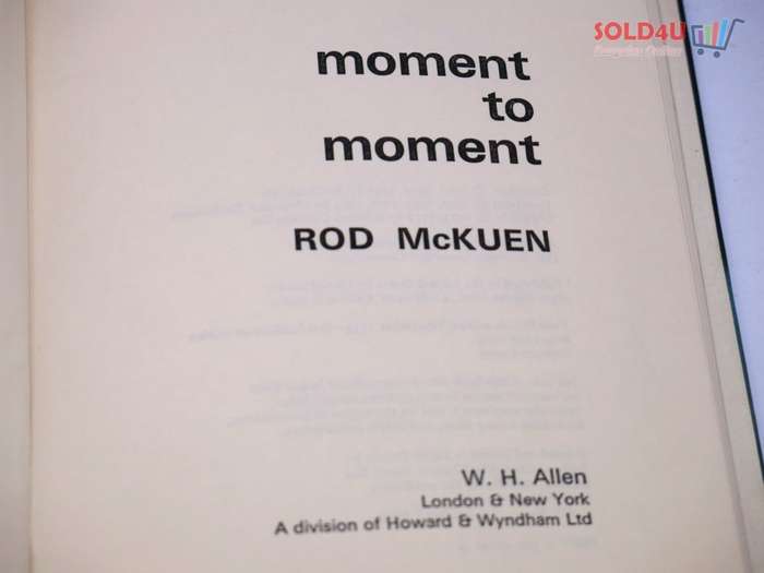 Moment to Moment by Rod McKuen