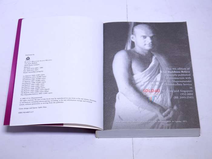 What Buddhists Believe: K. Sri Dhammananda