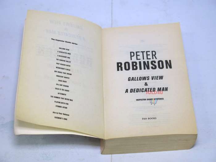 A Dedicated Man Gallows View (Omnibus) by Peter Robinson