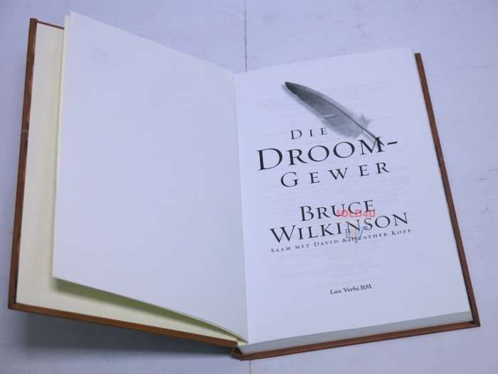 Die Droomgewer Bruce Wilkinson