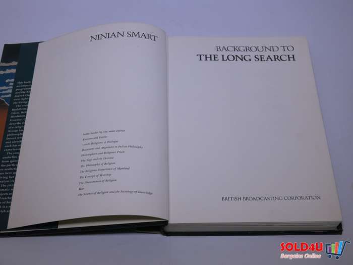 Background to The long search Hardcover Book  1977 - Ninian Smart