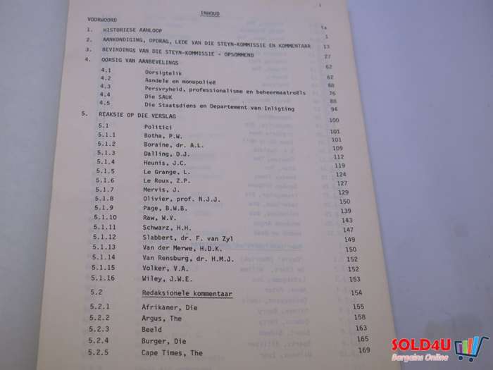 Instituut vir Eietydse Geskiedenis -  Universiteit van die Oranje-Vrystaat - 1980-1983