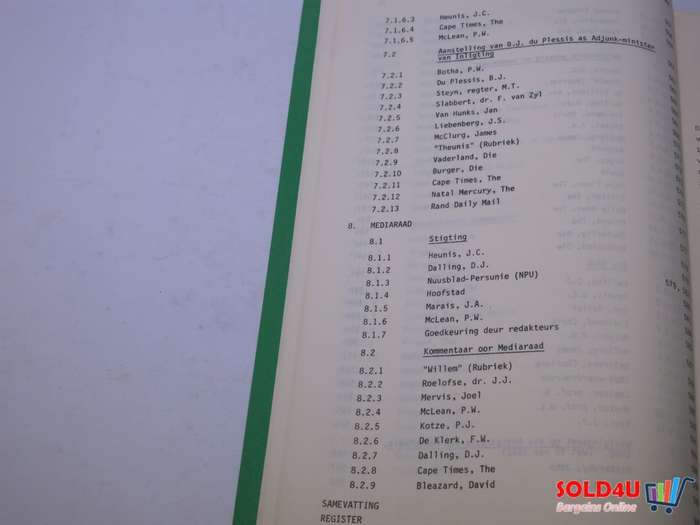 Instituut vir Eietydse Geskiedenis -  Universiteit van die Oranje-Vrystaat - 1980-1983