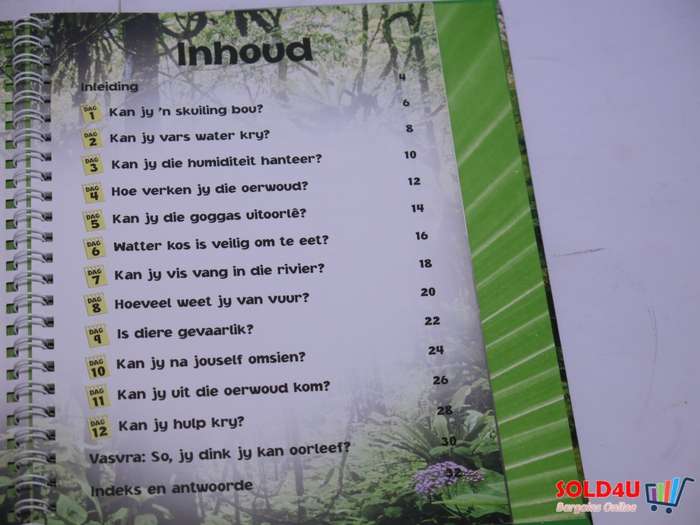 Oorleef in `n oerwoud - Claire Llewellyn