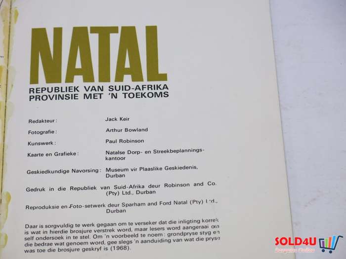 Natal Republiek van suid-afrika provinsie met `n toekoms