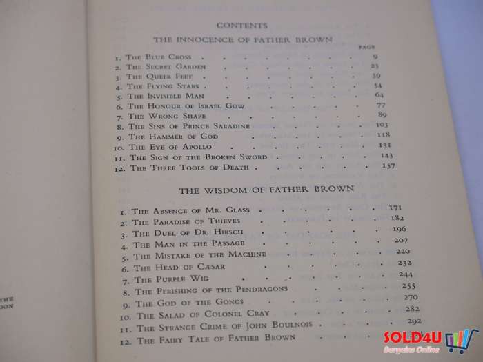 The Father Brown Stories By G.K. Chesterton