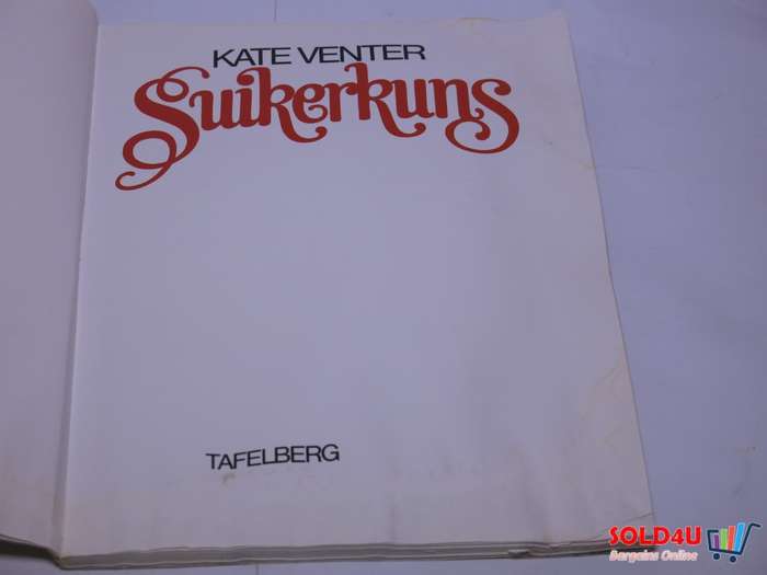 Suikerkuns - Kate Venter