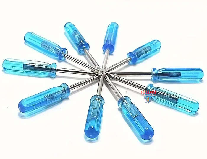 10pcs Set Mini Screwdriver Set Suitable For Small Screws