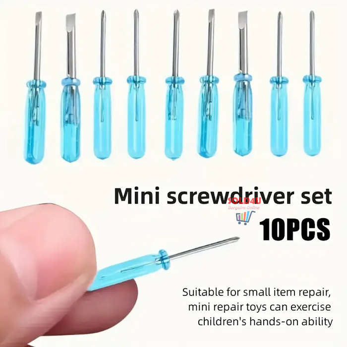 10pcs Set Mini Screwdriver Set Suitable For Small Screws