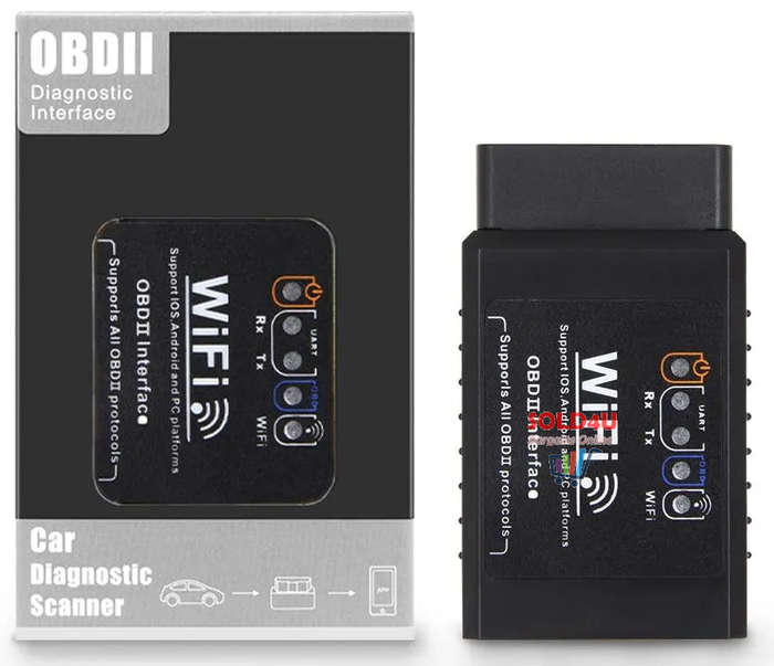 ELM327 WIFI OBD2 OBDII Auto Car Diagnostic Scanner Scan Tool for iOS Android