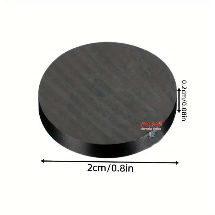 50pcs Self-adhesive Flexible Magnetic Dots, Round Magnetic Stickers