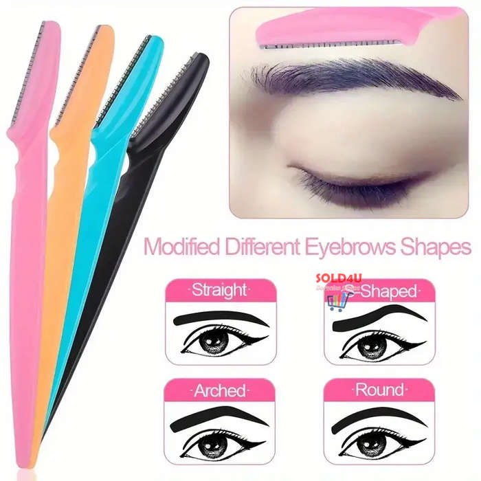 12pcs Eyebrow Dermaplaning Facial Razors  Exfoliating Tool