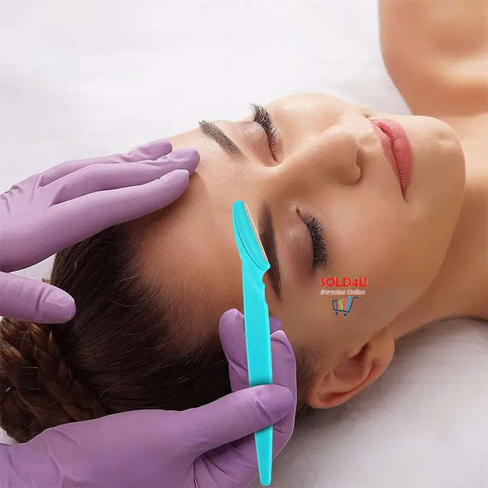 3pcs Eyebrow Trimmer Eyebrow Razor Professional Eyebrow & Facial Hair Trimmer Dermaplaning Tool