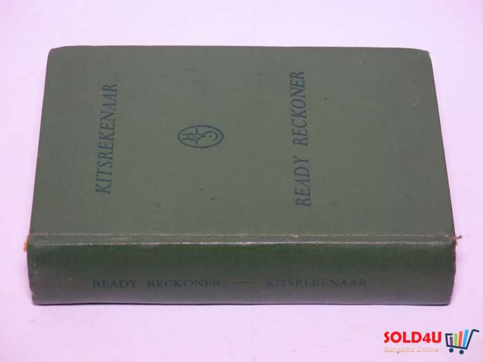 Kitsrekenaar Ready Reckoner - J.L.Van Schaik